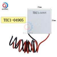 Tec1-04905เครื่องทำความเย็นเทอร์โมอิเล็กทริค Peltier ปัจจุบัน Dc 5V 19.4W 67องศาเซลเซียส Tec1 04905เซลล์ฮีทซิงค์โมดูลตับ