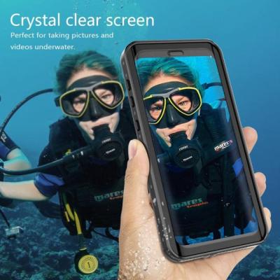 「Enjoy electronic」 Waterproof Case for Samsung Galaxy S10 S9 S8 Plus Note 20 S22 Ultra Case Shockproof Underwater Diving Cover for Samsung S10 Plus