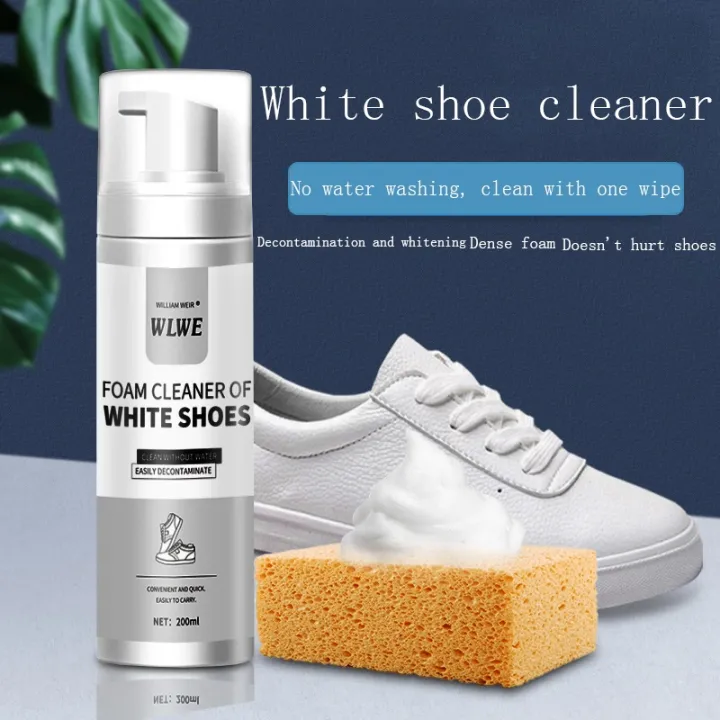 WILLIAM WEIR Shoe Detergent 【 200ml 】 no need to wash water whiten with