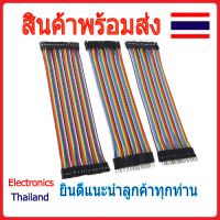 Jumper Wires สายจัมป์ 30cm / 40 เส้น (พร้อมส่งในไทย)