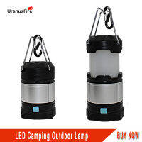 Uranusfire Camping LIght USB Rechargeable Collapsible Outdoor Lantern Lighting 18650 Portable Hand Lamp Camping Hiking Light