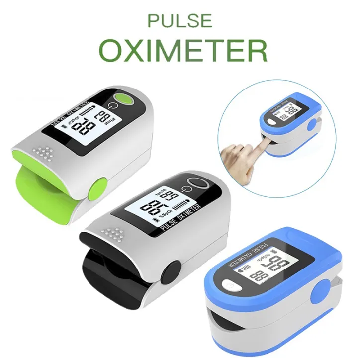 Pulse Oximeter Monitor Finger Oxymeter Meter Clip Sensor Oled Display