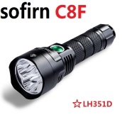 Đèn Pin LED Mạnh Sofirn C8F 21700 Ba Đèn Phản Quang LH351D Đèn Pin Siêu