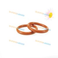 【DT】hot！ 100PCS wire diameter 4mm outer OD15 16 17 19 20 21 22 23 25mm red silicone O ring silicon sealing