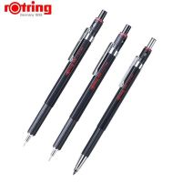 {office stationery}Geman Rotring 300 0.5/0.7/2.0MM อัตโนมัติดินสอกดวาดดินสอสเก็ตช์ภาพสีดำที่ยึดทำจากโลหะสำหรับโรงเรียนศิลปะของใช้