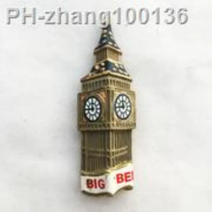 uk-tourist-souvenir-british-refrigerator-sticker-manchester-oxford-london-bus-big-ben-decorative-crafts-magnetic-fridge-decor