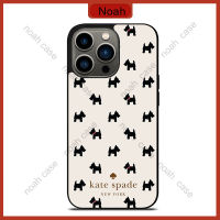 Kate Spade New York Scottie Phone Case for iPhone 14 Pro Max / iPhone 13 Pro Max / iPhone 12 Pro Max / Samsung Galaxy Note 20 / S23 Ultra Anti-fall Protective Case Cover 367