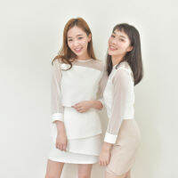 Cont.official Lunar Skirt กระโปรงสั้น ระบาย 3 ชั้น