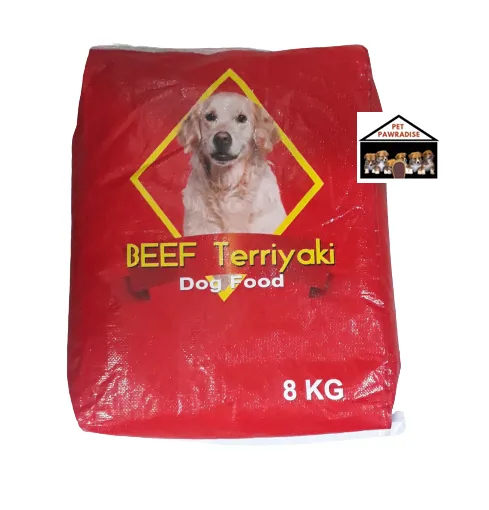 Beef Terriyaki Dog Food Adult Original Packaging 8kg | Lazada PH