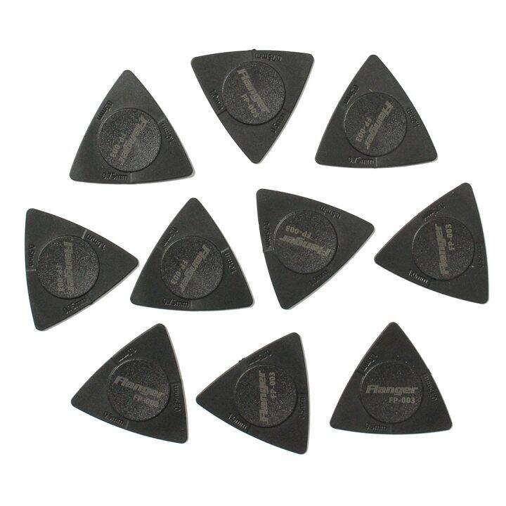 10pcs-flanger-abs-guitar-picks-1-0mm-0-75mm-0-5mm-3-thickness-in-1-guitar-picks-bass-plectrums-fp-003-guitar-bass-accessories