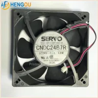 24V DC 0.2A 4.8W 120x120x38mm CNDC24B7R Komori printing machine collection table cooling fan