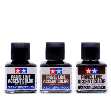 ART HUB TAMIYA Panel Line Accent Color 40 ml (Various Colors, Enamel Paint,  Model Toy Painting)