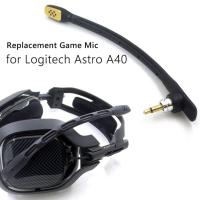 ไมโครโฟนชุดหูฟังเล่นเกมลดเสียงรบกวนสำหรับ A40 Logitech Astro