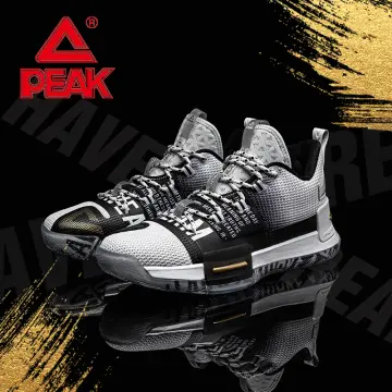 PEAK Lou Williams Street Master Men Basketball Shoes Sports Shoes Pink  Sneakers Non-slip Cushioning Outdoor Wearable Breathable