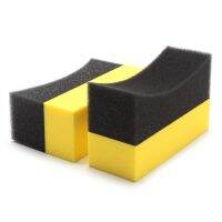 1 Pc Household Car U Shape Tyre Waxing Polishing EVA Sponge Block Cleaning Brush Tool Car Detailing Tools Universal Useful