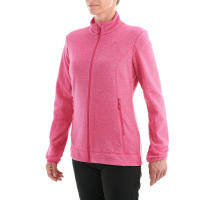 เสื้อแจ็คเก็ตผ้าฟลีซผู้หญิงสำหรับใส่เดินป่าบนภูเขา สีชมพู  WOMEN’S MOUNTAIN WALKING FLEECE JACKET PINK QUECHUA