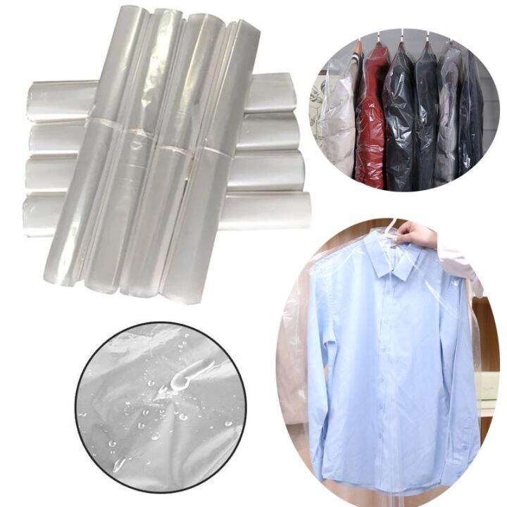 Disposable Clothes Dust Cover Suit Bag Waterproof Garment Bags Wardrobe
