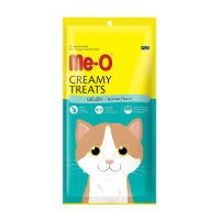 มีโอ ขนมแมวครีมมี่ทรีตรสโบนิโตะ 15 กรัม X 4 ซอง - Me-O Creamy Treat Bonito15 g x 4