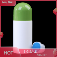 Jacky ขวดที่มีฟองน้ำ applicator 50ml ยาขวดของเหลวที่มีหัวฟองน้ำ