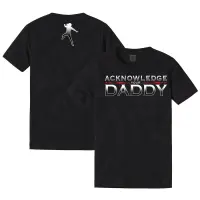 Mens Black Roman Reigns Acknowledge Your Daddy T-Shirt In Stock!!!