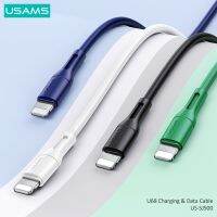 USAMS U68 1เมตร USB กับ iPhone ประเภท C Micro IP สายเคเบิลวันที่สายชาร์จ