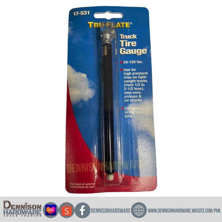 TruFlate tire truck gauge Lazada PH