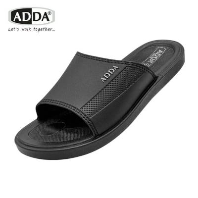 ADDA รองเท้ายางแบบสวม 12Y01  สีดำ ไซส์ 7-10