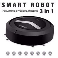 ROB หุ่นยนต์ดูดฝุ่น SMART ROBOT 3 in 1  อัตโนมัติ ดูด กวาด ซับน้ำ หุ่นยนต์ถูพื้น เครื่องดูดฝุ่นอัตโนมัติ เครื่องดูดฝุ่นอัฉริยะ