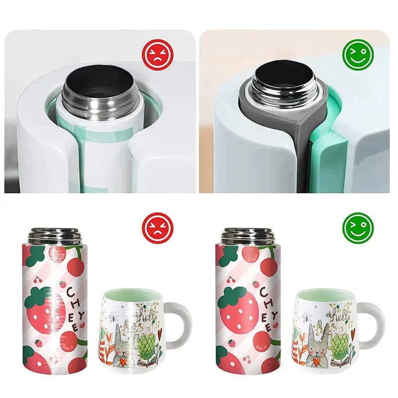 Sublimation Tumblers Wrap Compatible with Cricut Mug Press