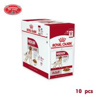 โปรโมชั่นโหด ส่งฟรี [MANOON] Royal Canin Pouch SHW Medium Adult 10pcsX140g