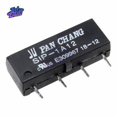 รีเลย์สวิตช์กก Sip-1a05รีเลย์5ชิ้น12โวลต์สำหรับ4pin รีเลย์ Pan ช้าง