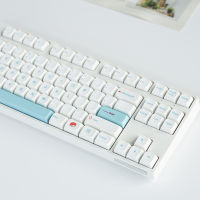 100ปุ่มกดที่สำคัญย้อมย่อย PBT XDA รายละเอียดข้อความเหมือนกับสำหรับ Dz60RK6164Gk61687584วิศวกรรมแป้นพิมพ์ GMK หมวกที่สำคัญ7u แยก Spacebar