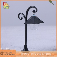 Shao 1PC Street Lights CRAFT Figurine สวนเครื่องประดับ Miniature Fairy Garden Decor