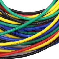 13AWG 5 เมตรสีแดง + 5 เมตรสีดำกันความร้อนซิลิโคนอ่อนซิลิกาเจลลวดเชื่อมต่อสาย 2.5 มม. ยางซิลิโคนทดสอบสายไฟ-GGHJY STORE