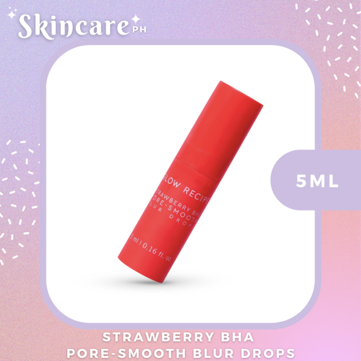 Glow Recipe Strawberry BHA Pore Smooth Blur Drops 5ml Lazada PH 50661a10a131c51a209328ae442c1319 720x720q80