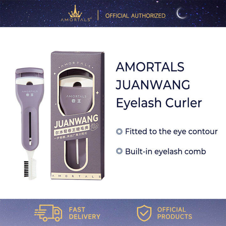 Korea AMORTALS Lash Curler 尔木萄卷王睫毛夹 持久定型女卷翘持久定型便携式 Lazada