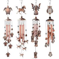Cross-border commodity animal bells hang act the role of creative courtyard garden decorative metal bell pendant gift amazon