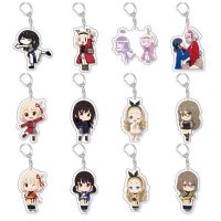 Anime Lycoris Recoil Chisato Nishikigi Takina Inoue Nakahara Mizuki Keychain Badge Acrylic Key Chain Cartoon Pendant  Wholesale Key Chains