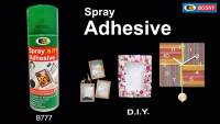 (Promotion+++) สเปรย์กาว BOSNY b777 Adhesive spray 400 cc กาวคุณภาพ อเนกประสงค์ ชนิดติดถาวร ติดแน่น รวดเร็ว แห้งไว เนื้อกาวสม่ำเสมอ ราคาถูก กาว ร้อน เทป กาว กาว ตะปู กาว ยาง