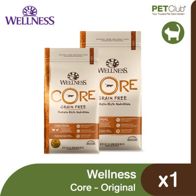 [PETClub] Wellness Core Adult Cat Original - อาหารแมวโต สูตรออริจินอล 3 ขนาด [900g, 2.2kg. 4.9kg]