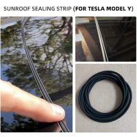 Car Door Seal Kit Soundproof Rubber Weather Strip Draft Wind Noise Reduction Kit For For Tesla Model 3 &amp; Model S 2016-2022