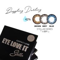 EYELOVEIT รุ่น STELLAR เลนส์สีรายเดือน ( ซื้อ EYELOVEIT ครบ 3 กล่อง แถมตลับคอนแทคเลนส์ )