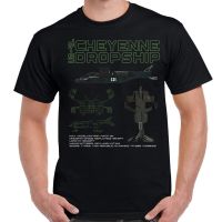 เสื้อยืดพิมพ์ลายสีเสื้อยืดผู้ใหญ่ Cheyenne UD-4L เสื้อยืดผ้าฝ้าย100% ฤดูร้อนคอกลมใหม่ตลก