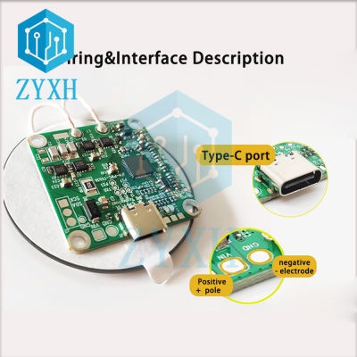 20W22W 12V High Power Type-C Wireless Charger โมดูลส่งสัญญาณ Circuit Board QI มาตรฐาน Fast Charging DIY สำหรับศัพท์มือถือ