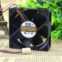 AVC 7020 DV07020B12U 12V 0.7A 7ซม. ปริมาณอากาศขนาดใหญ่ PWM ควบคุมอุณหภูมิ Double Ball Fan