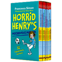 Horrid Henry S mischievous mayhem naughty bag Henry 10 book set childrens Chapter Bridge Book English reading story novel English original book