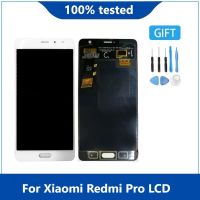 AMOLED เดิมสำหรับ5.5 "กรอบจอแสดงผล LCD Xiaomi Redmi Pro + Digitizer หน้าจอสัมผัสสำหรับ Redmi Pro จอแอลซีดีพร้อมกรอบ