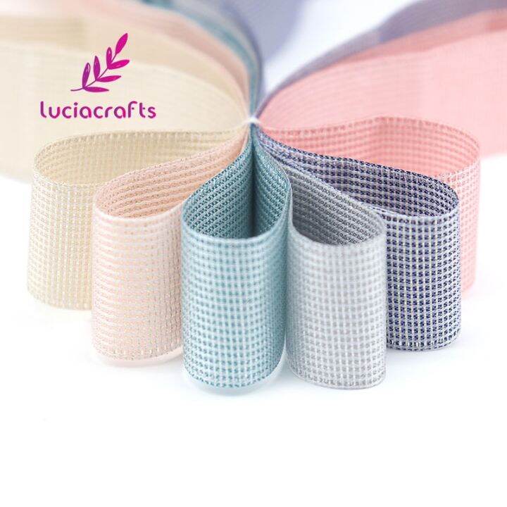 lucia-crafts-25-38mm-grosgrain-ribbon-ribbons-wedding-party-wrapping-handmade-materials-5y-6yards-s0301