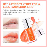 [wilkl] 6ml Lipsticks Lip Oil Gloss Hydrating Moisturizing High Shine Long Lasting Pink Lip Stain For Make Up