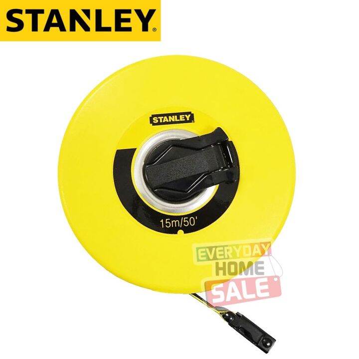 【COD4】 Stanley FIberglass Meter Tape / Metro 15m/5 ft 30m/100ft 50m/165 Lazada PH